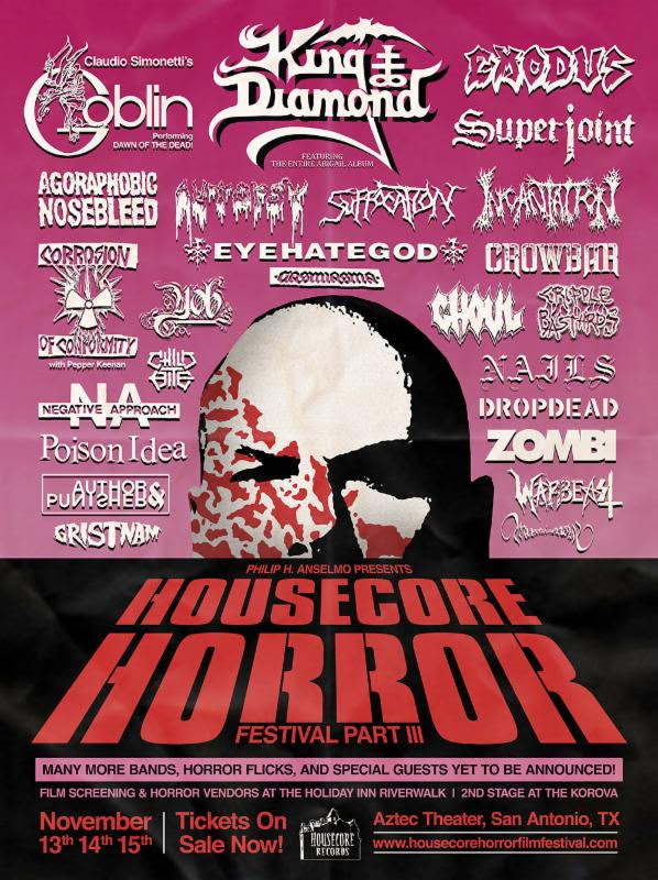 housecore horror fest iii poster