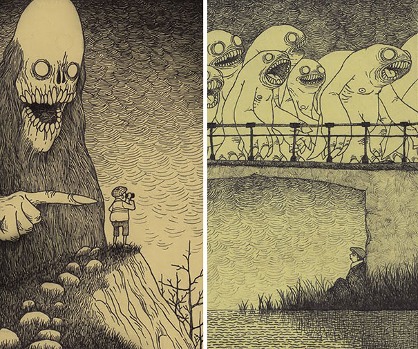 sticky-note-monsters-by-don-kenn-8