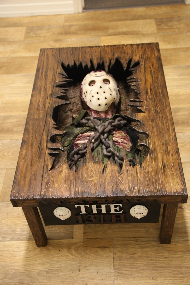 Friday the 13th Custom Coffee Table