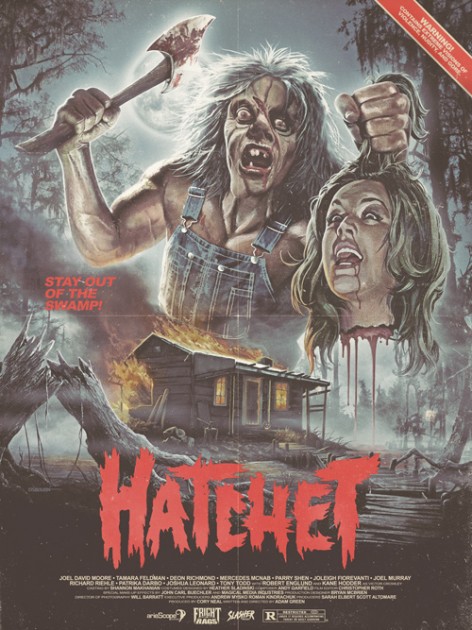 FRIGHT-RAGS: 18x24 Hatchet poster LIMITED