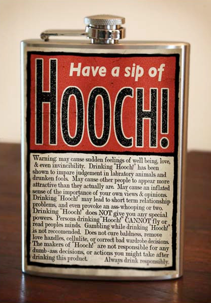 Hooch! Flask Hooch! Flask