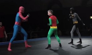 Superhero 2-On-1 MMA: Spider-Man Whoops Batman And Robin [VIDEO]