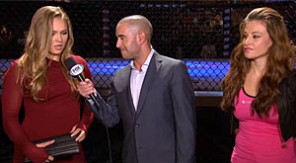 Ronda Rousey and Miesha Tate Intense Interview With Jon Anik At The TUF 18 Finale [VIDEO]