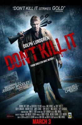 don't kill it poster